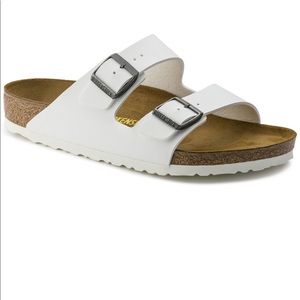 Birkenstock White Arizona’s Size 39 Regular (8)